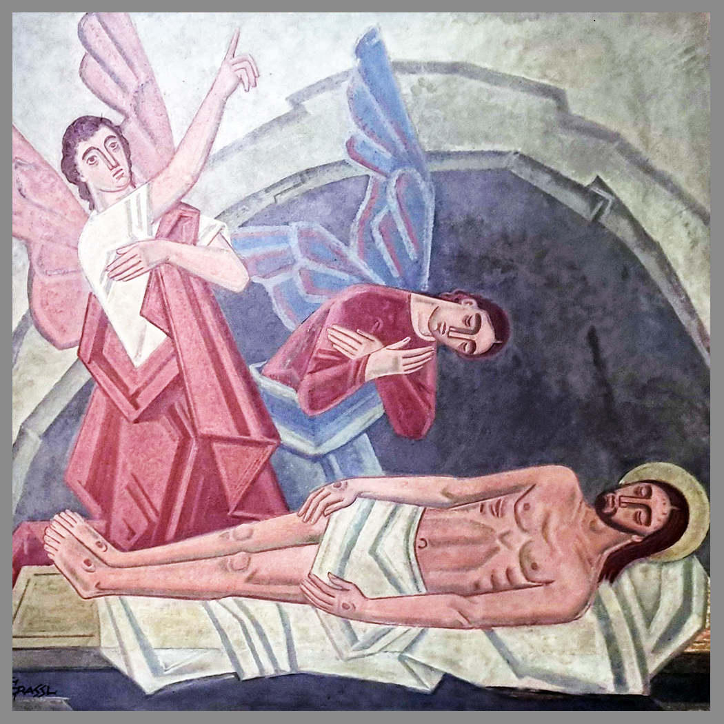 Kreuzwegstation #14: Grablegung Christi (Foto: Wolfgang Sturm)