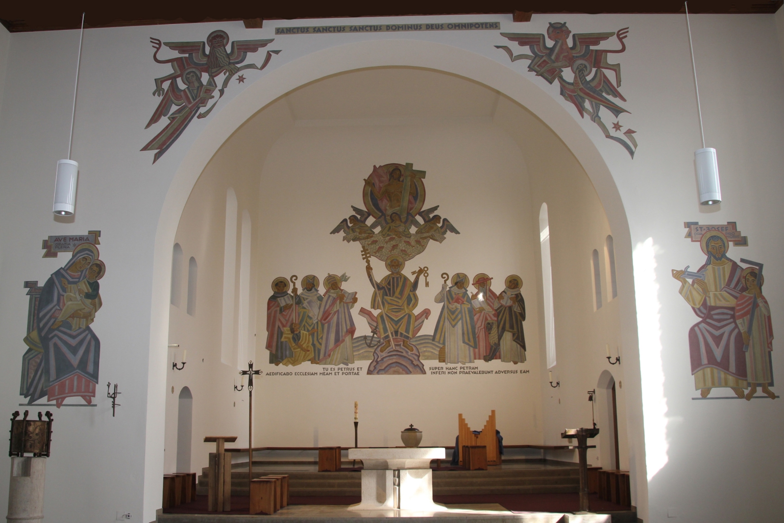 St. Peter – Wandgemälde (Foto: Robert Bäuml)