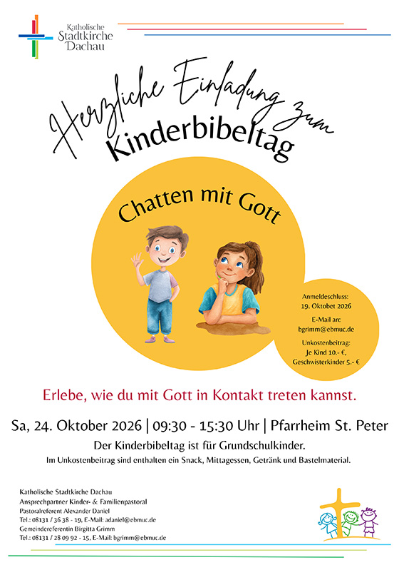 Einladung Kinderbibeltag