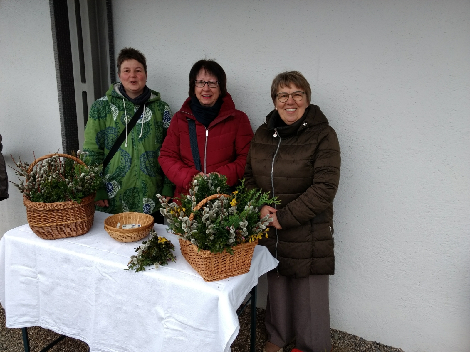 PGR beim Palmbuschverkauf
