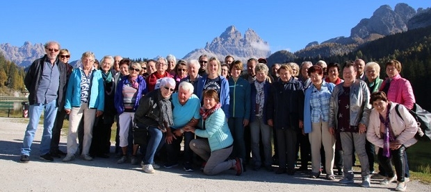 Dolomitenrundfahrt und Törggelenabend des KDFB Dachau